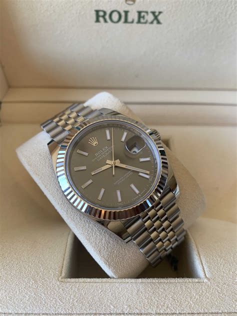 rolex datejust 41mm rhodium dial jubilee|rolex datejust 41 release date.